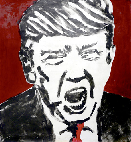 Trump in Red, 2016 - By Brent Ray Fraser