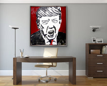 Load image into Gallery viewer, Trump in Red, 2016 - By Brent Ray Fraser