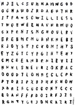 Load image into Gallery viewer, Slang Penis Word Search, 2017 - By Brent Ray Fraser