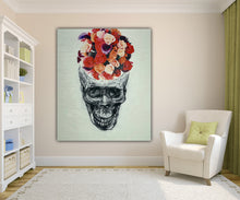 Load image into Gallery viewer, 346 - Rose Skull