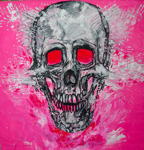 349 - Skull in Pink