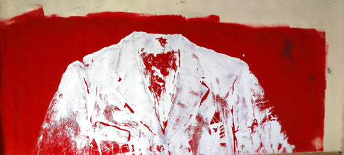 37- White on Red, 2009
