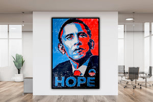 Shepard Fairey's HOPE, 2015 - By Brent Ray Fraser
